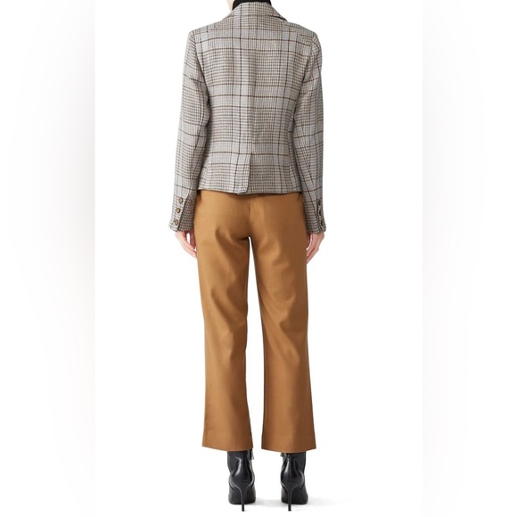 NEW FREE PEOPLE Chess Blazer in Multi XS - Picture 9 of 16